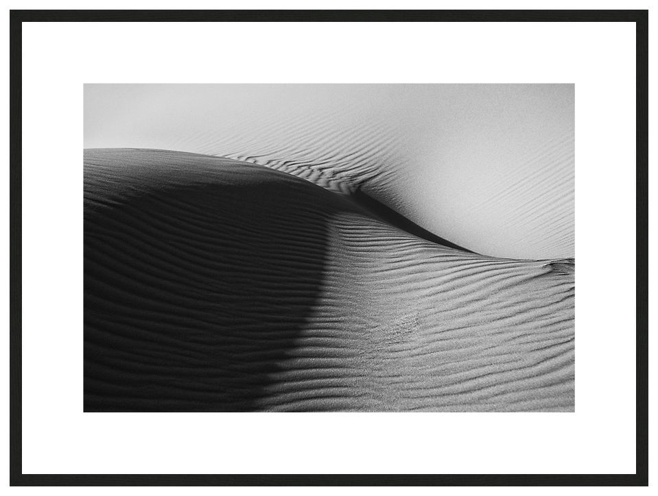 The Back II with frame, Reverse Bodyscapes Series, Nik Barte
