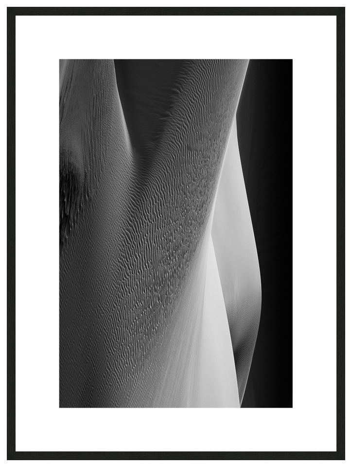 Intimacy II with frame, Reverse Bodyscapes Series, Nik Barte