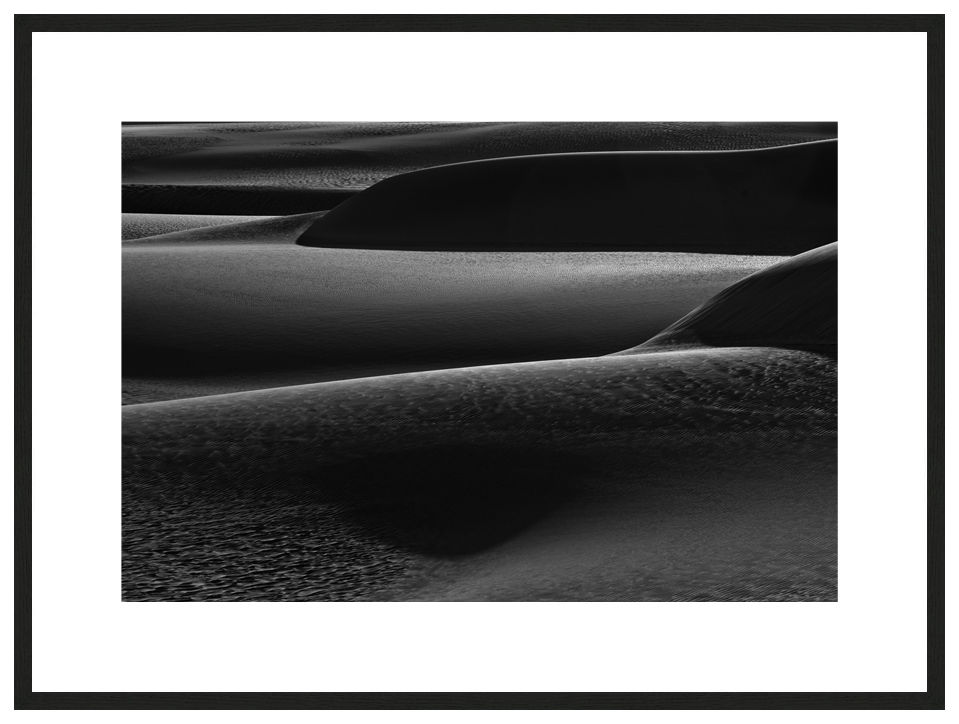 The Last Caress of Light with frame, Reverse Bodyscapes Series, Nik Barte